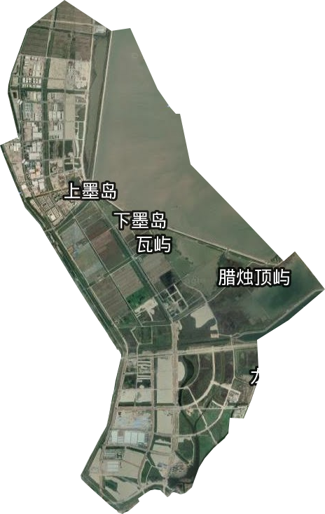 东部新区卫星图