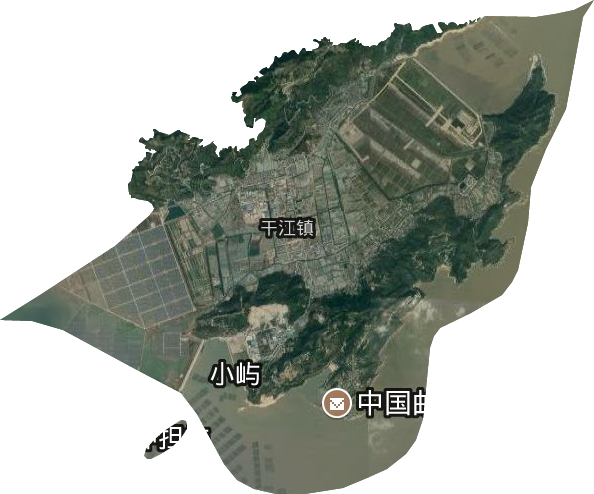 干江镇卫星图