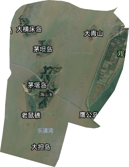 海山乡卫星图