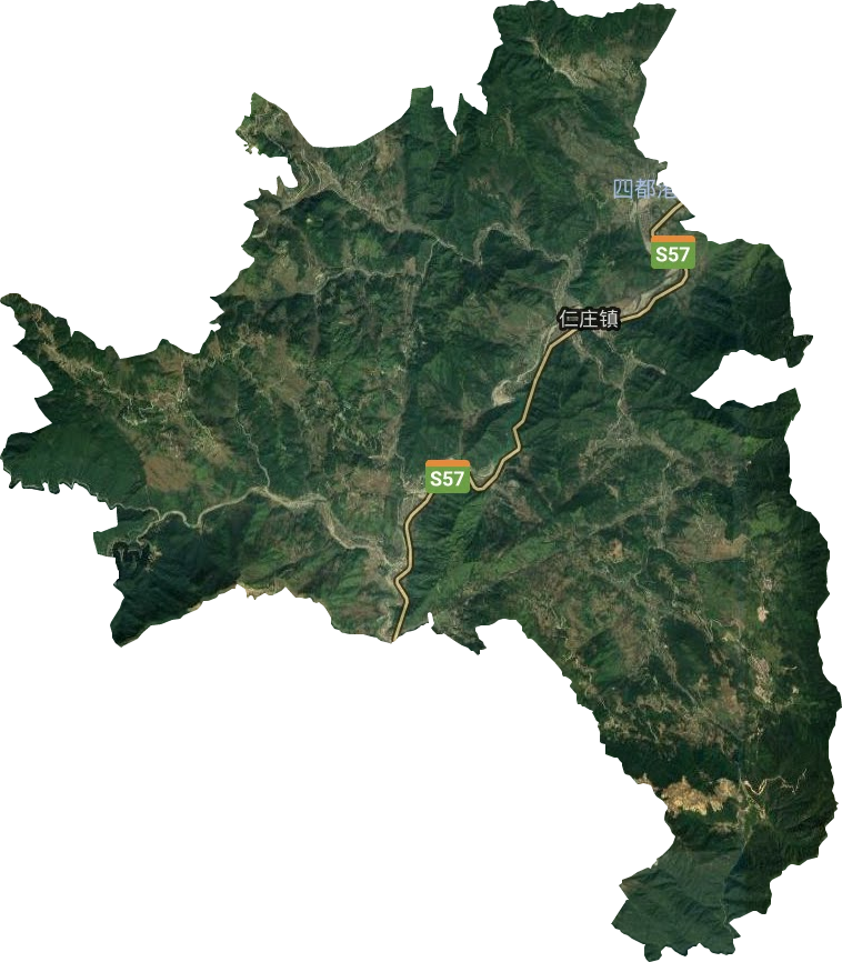 仁庄镇卫星图