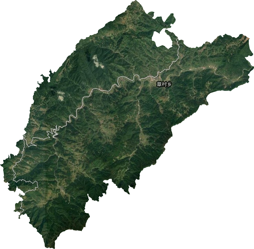 章村乡卫星图