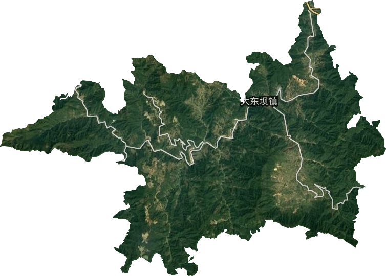 大东坝镇卫星图