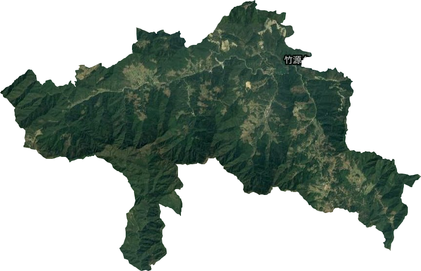 竹源乡卫星图