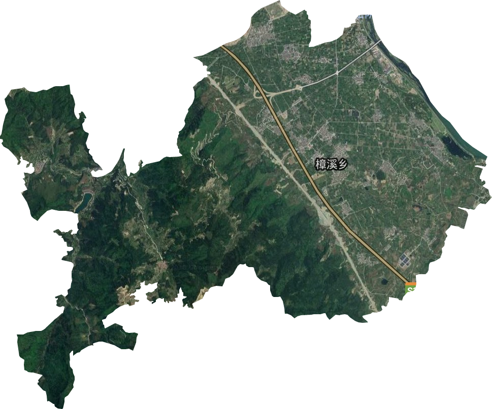 樟溪乡卫星图