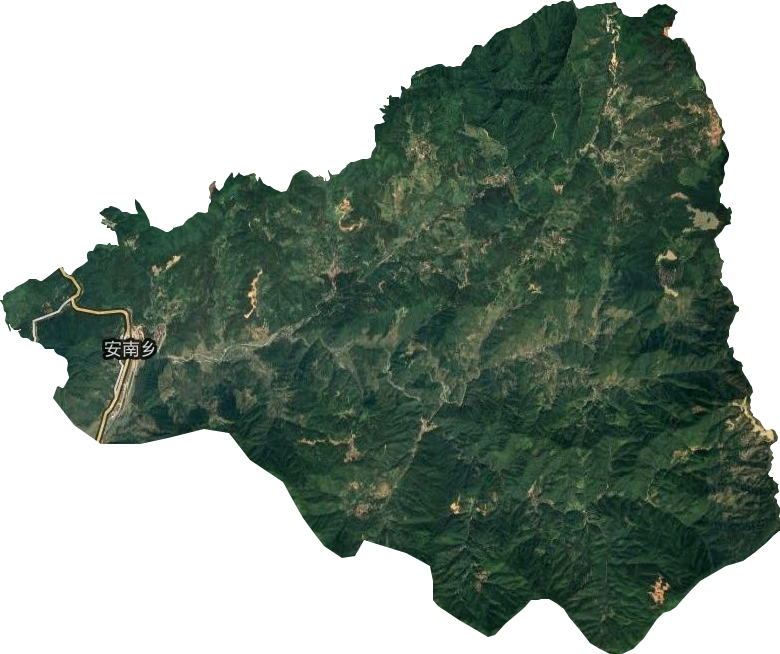 安南乡卫星图
