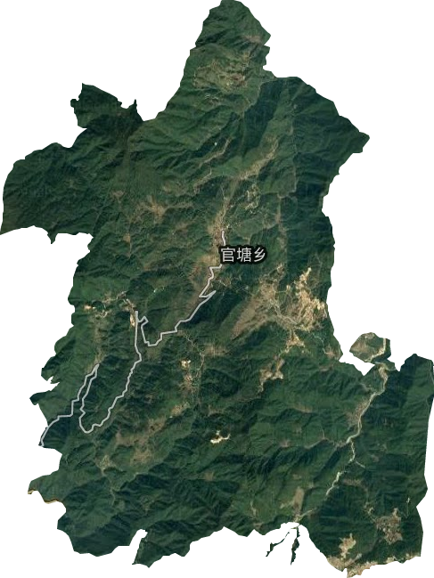 官塘乡卫星图