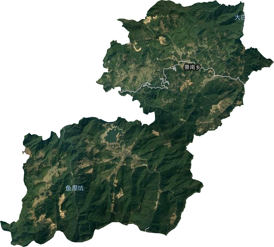 景南乡卫星图