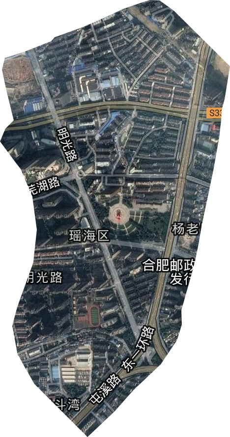 明光路街道卫星图