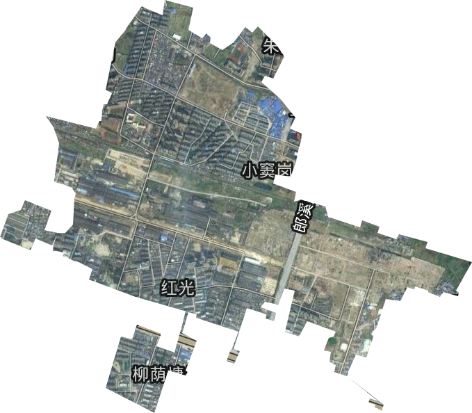 红光街道卫星图
