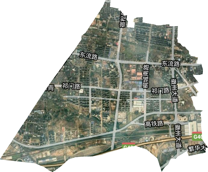 常青街道卫星图