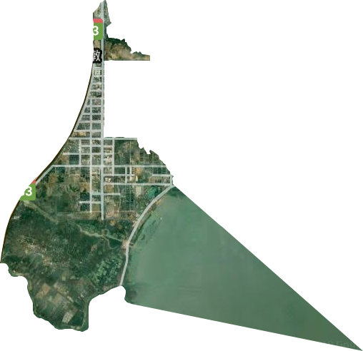 烟墩街道卫星图