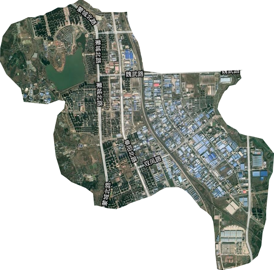 双凤开发区卫星图