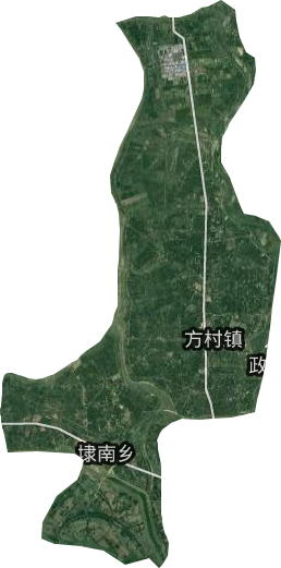 方村街道卫星图