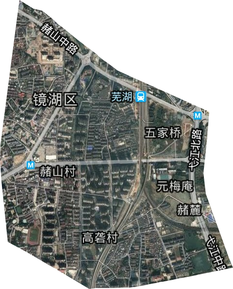 张家山公共服务中心卫星图