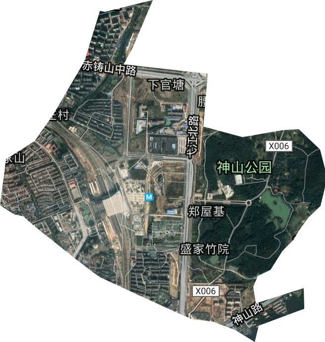 赭麓公共服务中心卫星图