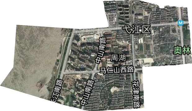 利民路街道卫星图