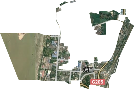 湾里街道卫星图