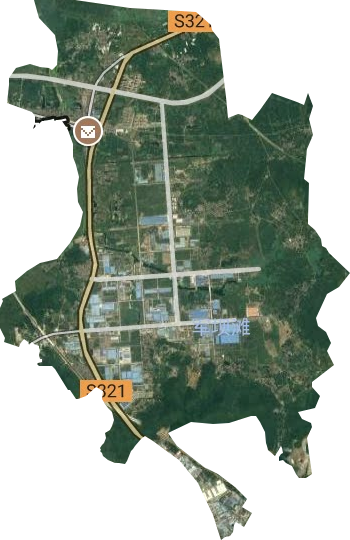 横山公共服务中心卫星图