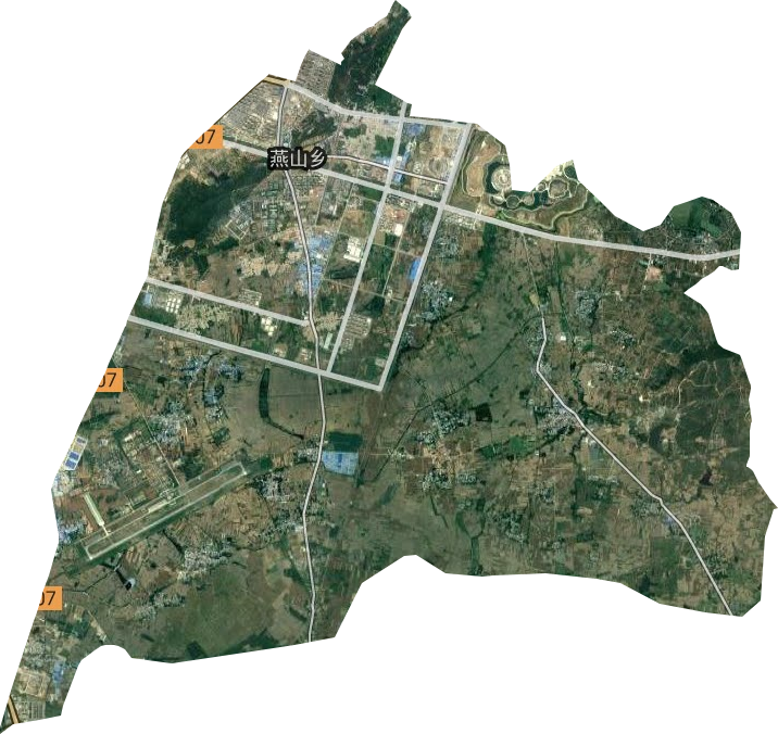 燕山乡卫星图