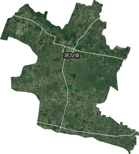 湖沟镇卫星图