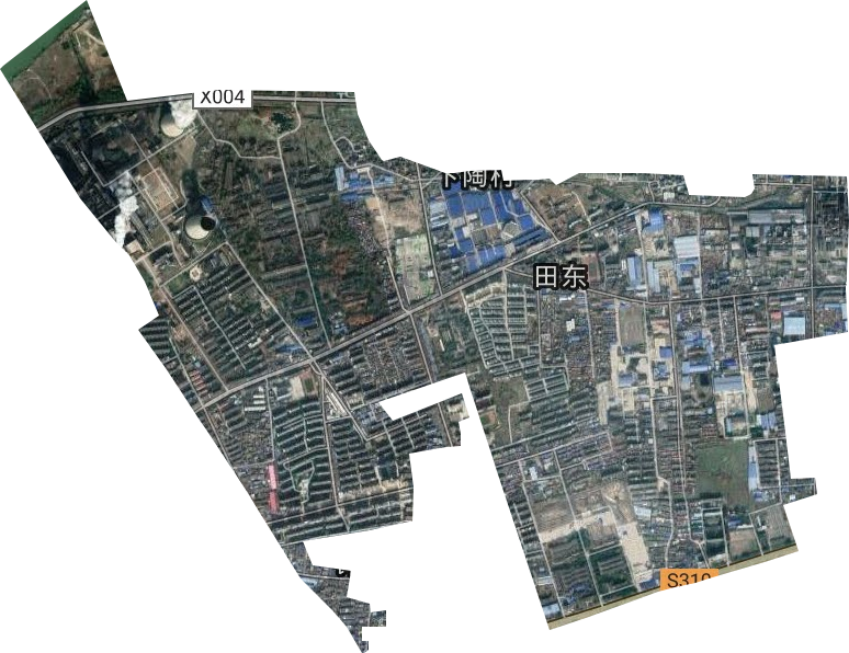 田东街道卫星图
