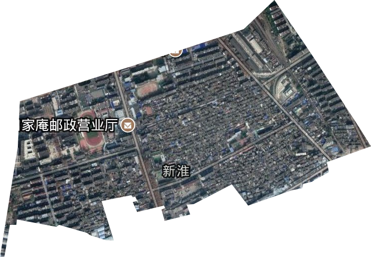 新淮街道卫星图