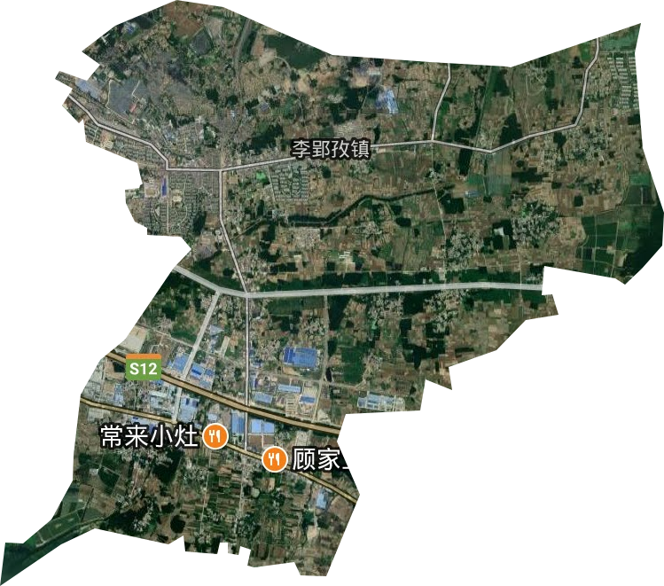李郢孜镇卫星图
