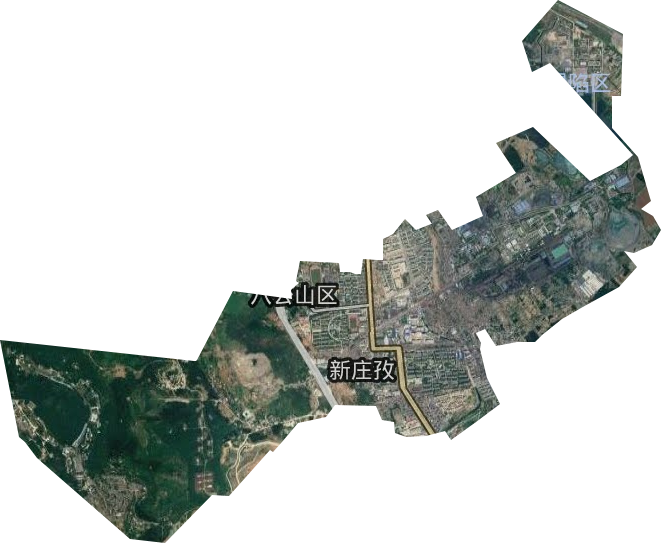 新庄孜街道卫星图