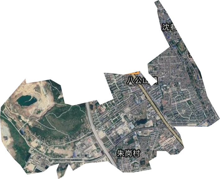 土坝孜街道卫星图