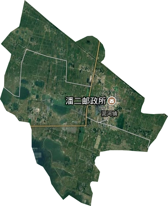 泥河镇卫星图