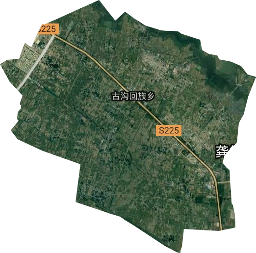 古沟回族乡卫星图