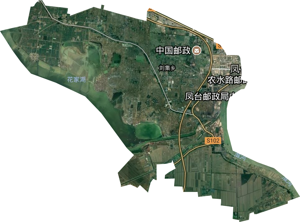 刘集乡卫星图