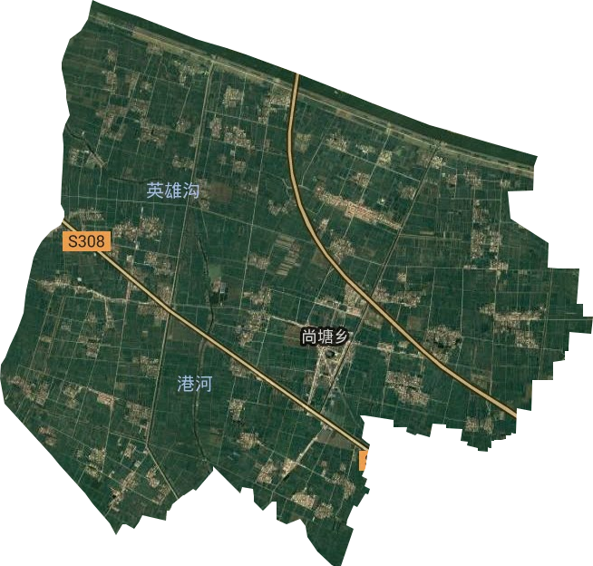 尚塘乡卫星图