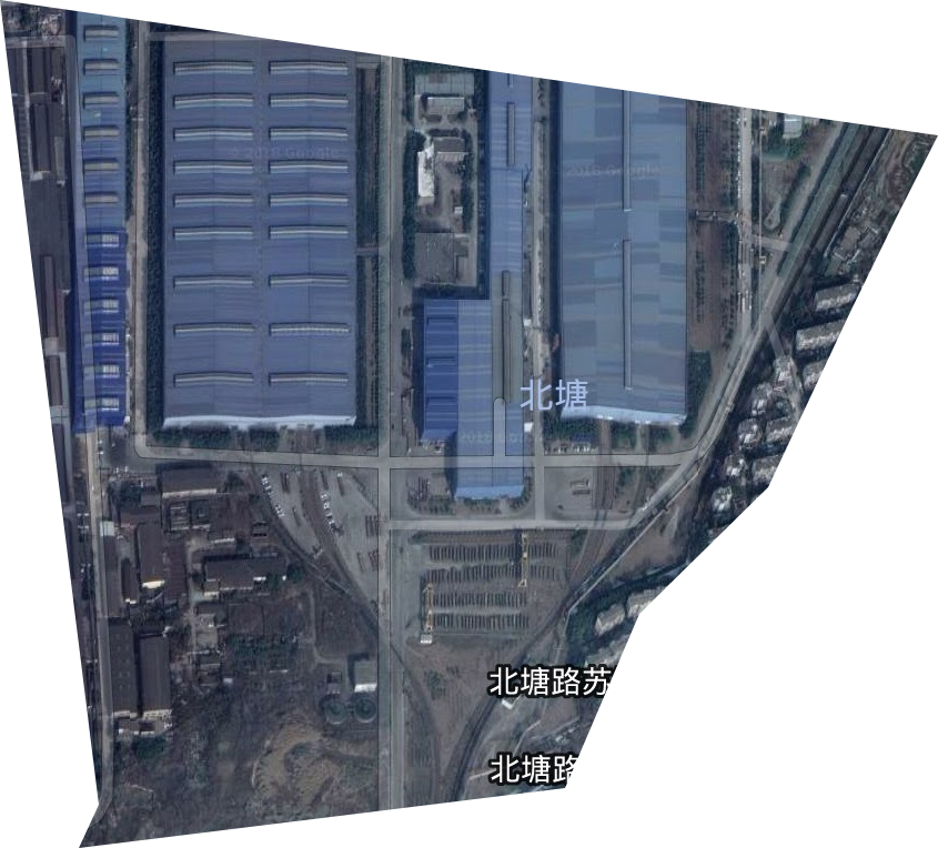 慈湖街道卫星图
