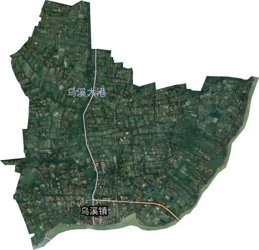 乌溪镇卫星图
