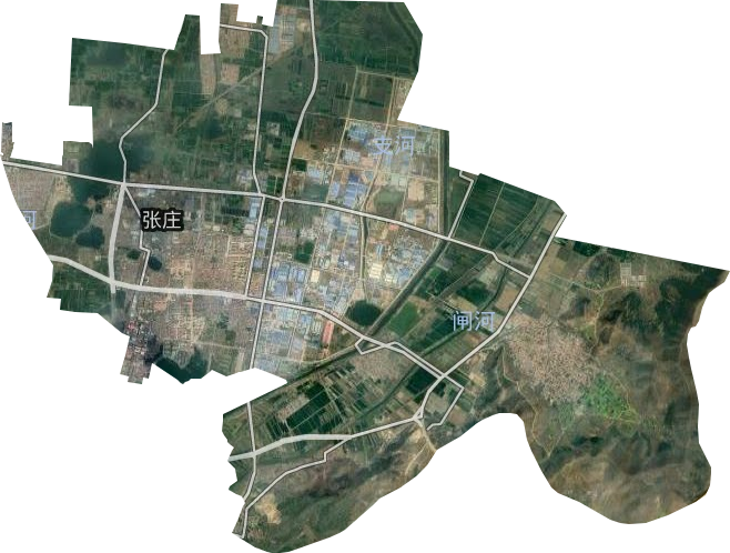矿山集街道卫星图