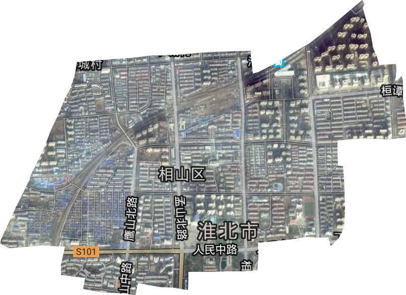 相南街道卫星图
