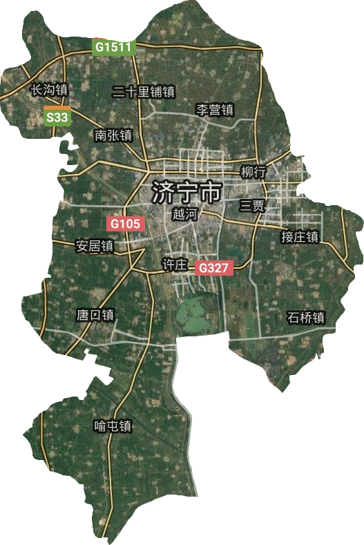 任城区卫星图