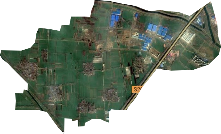 濉溪县濉芜产业园卫星图