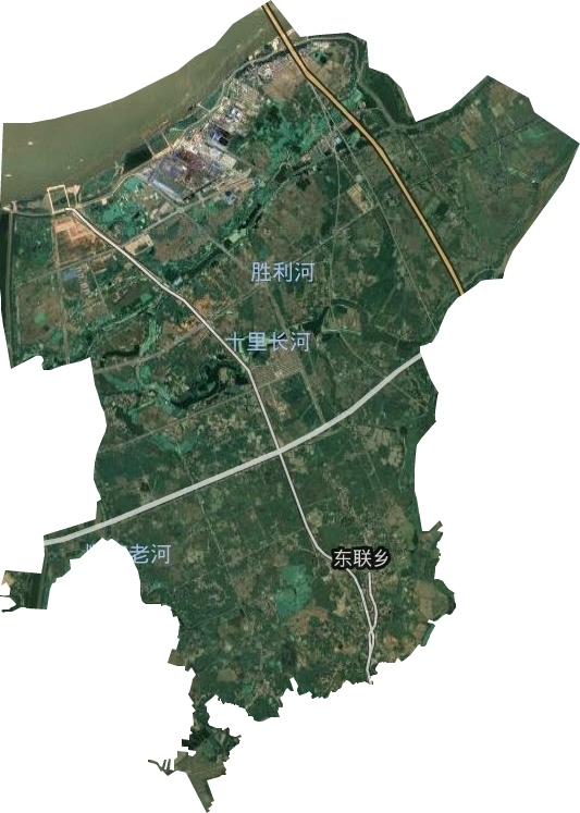 东联乡卫星图