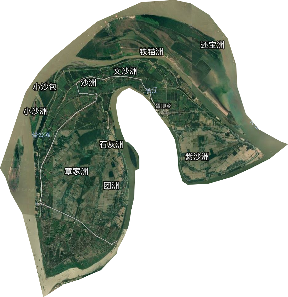 胥坝乡卫星图