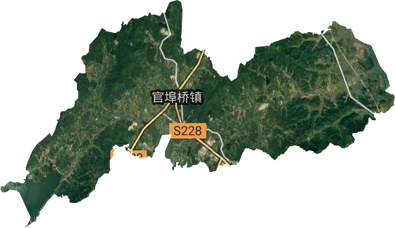 官埠桥镇卫星图