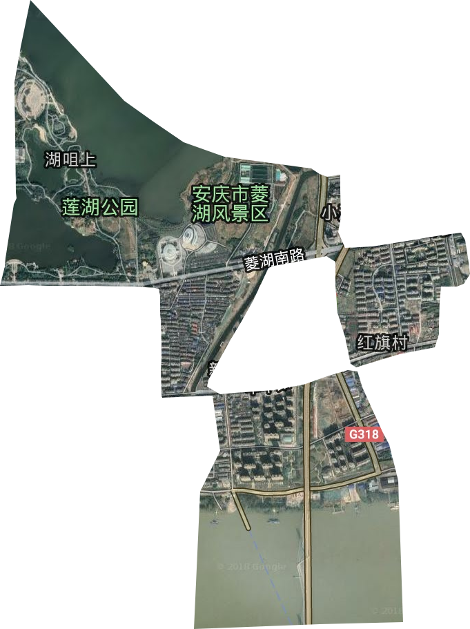 新河路街道卫星图