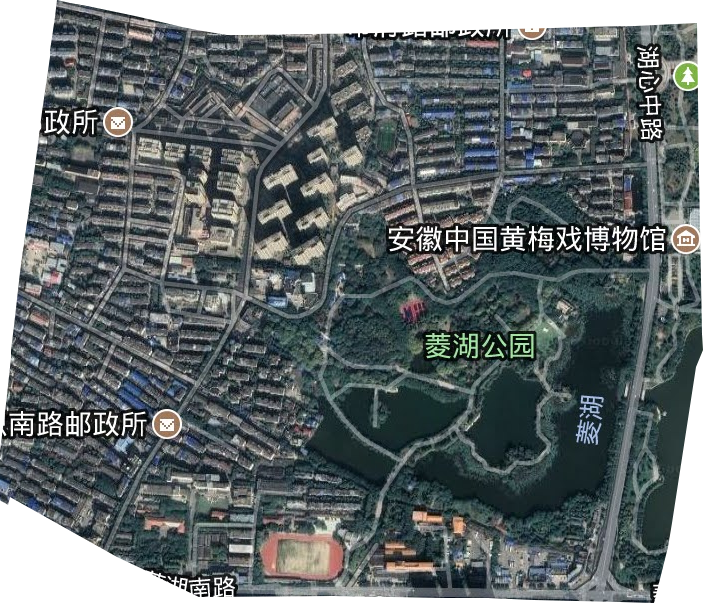 菱湖街道卫星图