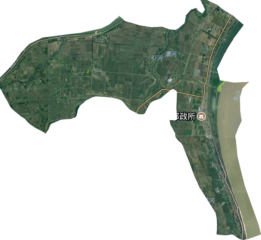 皖河农场卫星图