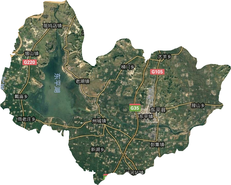 东平县高清卫星地图,东平县高清谷歌卫星地图