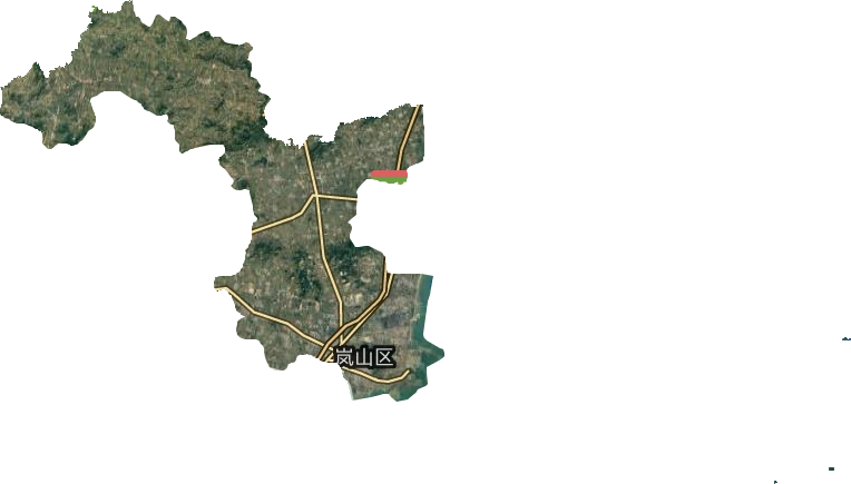岚山区卫星图