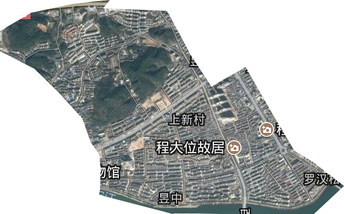 昱中街道卫星图