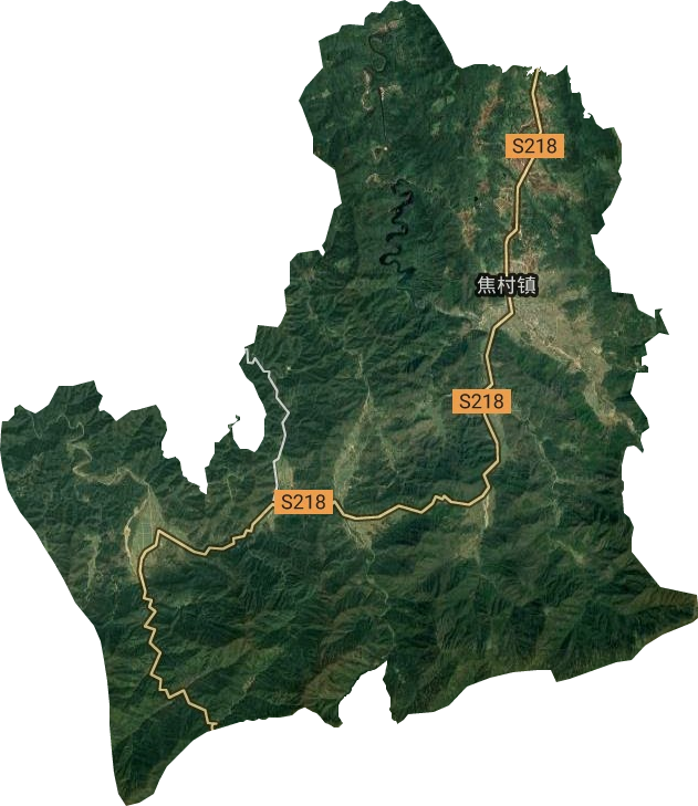 焦村镇卫星图