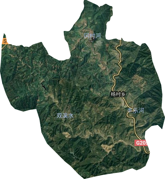 杨村乡卫星图